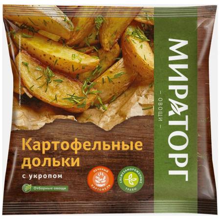 Картофельные дольки Мираторг с укропом 400 гр., флоу-пак