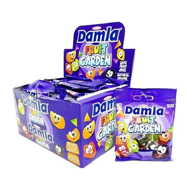Мармелад жевательный Damla Gummy фруктовый сад 80 гр., флоу-пак