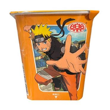 Лапша Yile Noodles Naruto Curry Beef (говядина и карри) 100 гр., ПЭТ