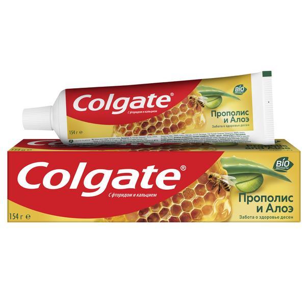 Зубная паста Colgate прополис свежая мята 100 мл., картон