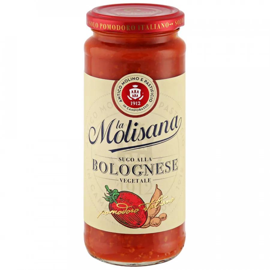 Соус La Molisana Sugo alla Bolognese Vegetale томатный с овощами, 340 гр., стекло
