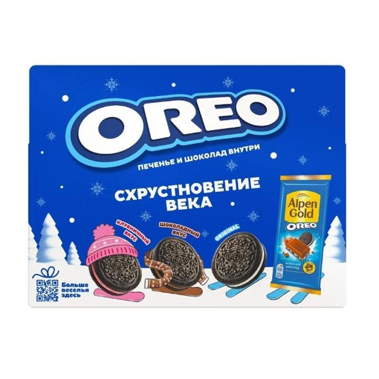Набор кондитерской продукции Oreo Alpen Gold 199 гр., картон
