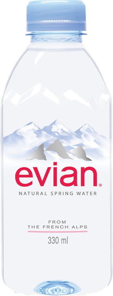 Вода негазированная Evian минеральная 330 мл., ПЭТ