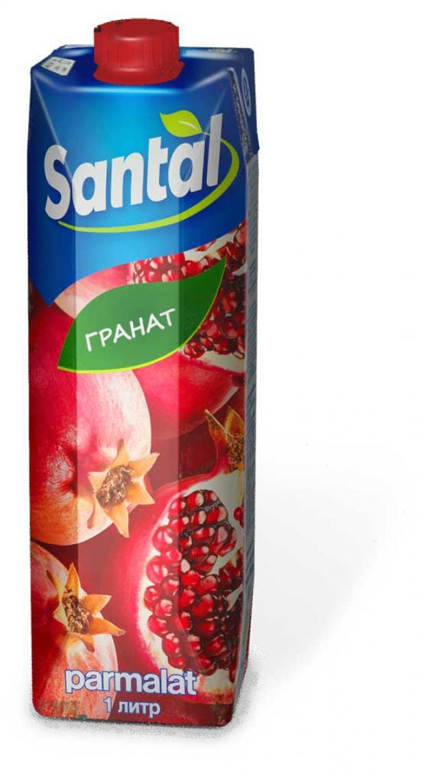 Напиток сокосодержащий Santal гранатовый 1 л., тетра-пак