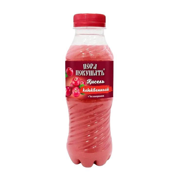 Кисель Пора покушать клюква 410 мл., ПЭТ