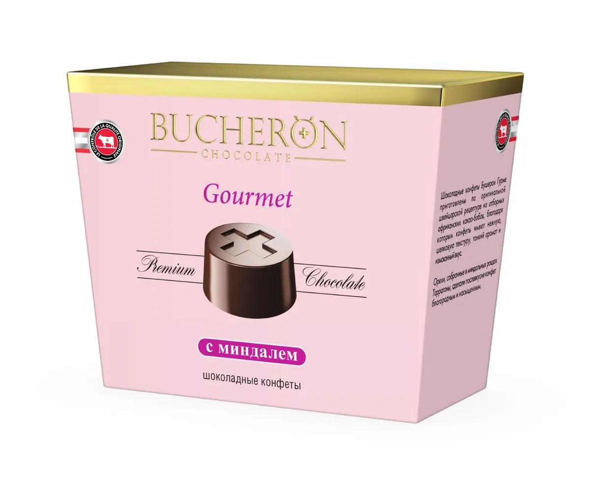 Конфеты Bucheron Gourmet с миндалем 175 гр., картон