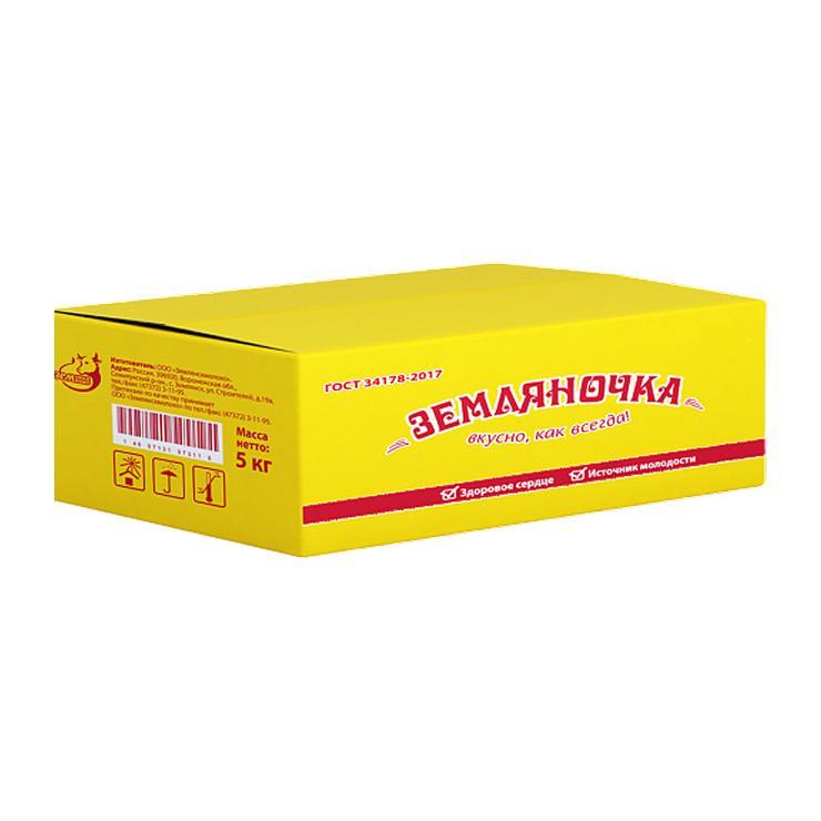Маргарин Землянский мягкий 82,5% 5 кг., картон