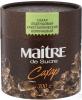 Сахар Maitre de Sucre Леденцовый коричневый кристаллический, 300 гр., картон