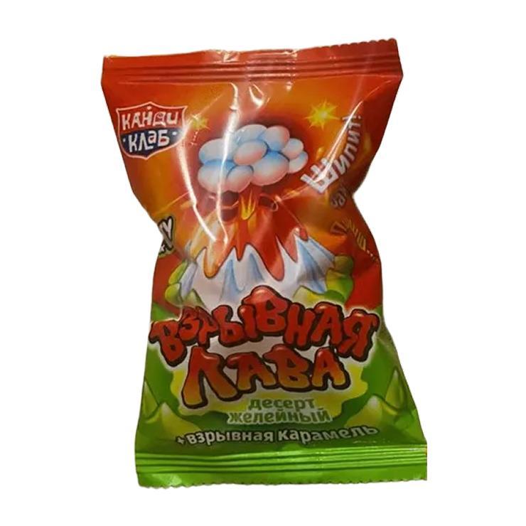 Десерт желейный Канди Клаб Взрывная Лава 27 гр., флоу-пак