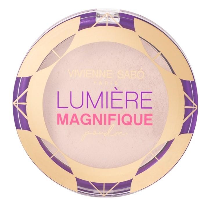 Пудра Vivienne Sabo Сияющая  Lumiere Magnifique тон 01 Светло-бежевый 6 гр., пластик