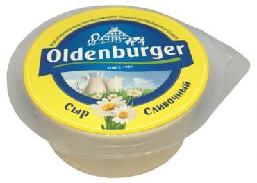 Сыр Oldenburger 50% полутвердый, 350 гр., пластиковый стакан