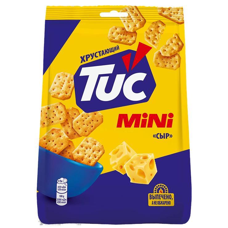 Крекер Tuc Mini Сыр 110 гр., флоу-пак