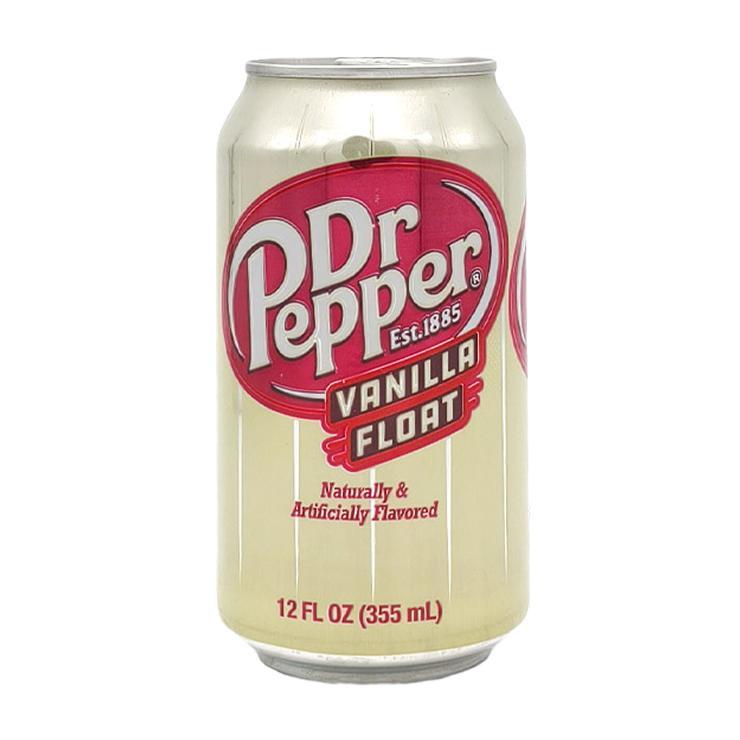 Напиток газированный Dr. Pepper Vanilla Float США 355 мл., ж/б
