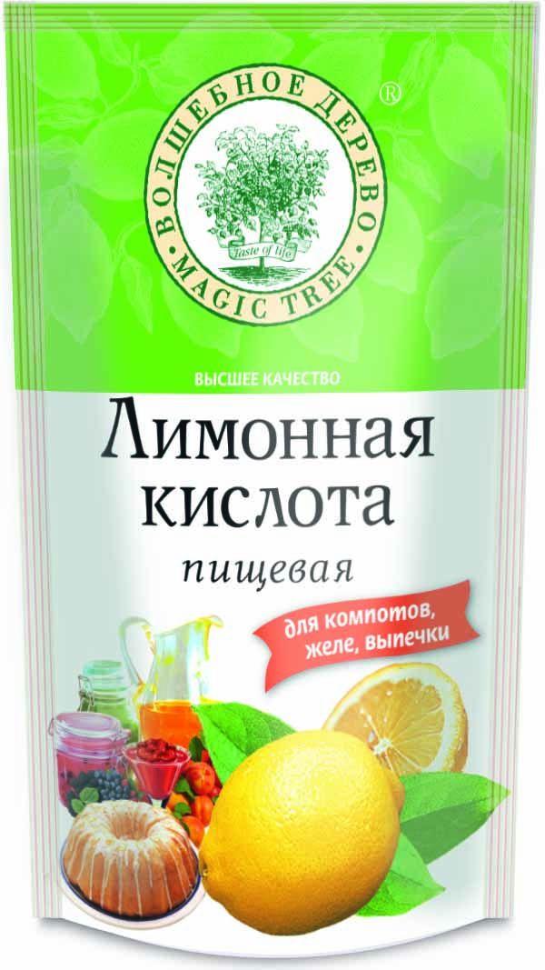 Кислота лимонная Волшебное дерево 200 гр., дой-пак