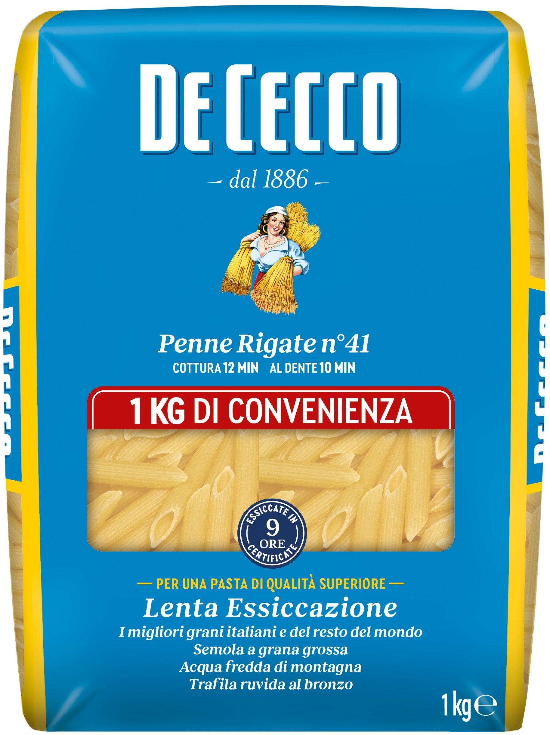 Макаронные изделия De Cecco Penne Rigate n.41