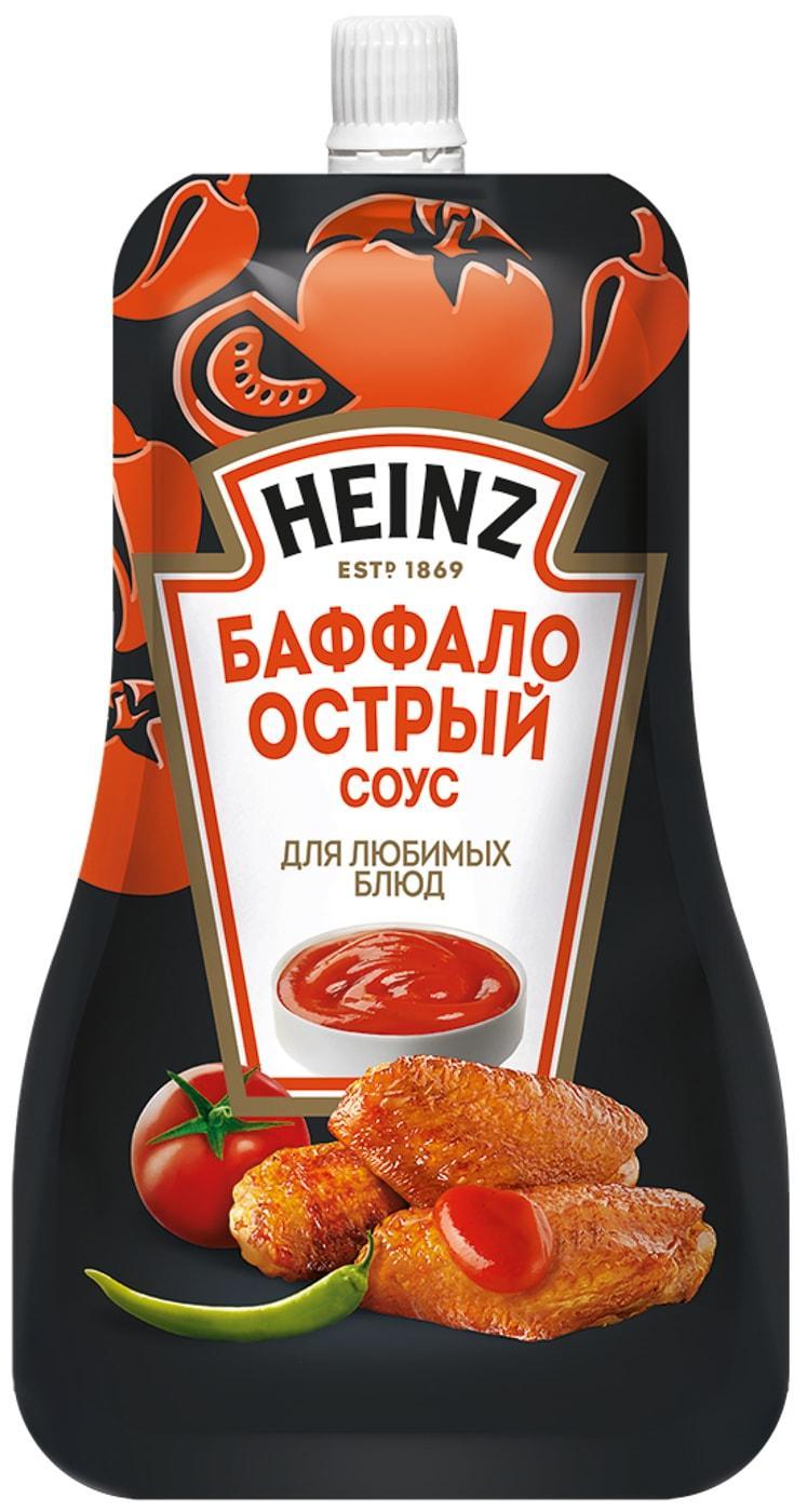 Соус Heinz Баффало Острый 200 гр., дой-пак