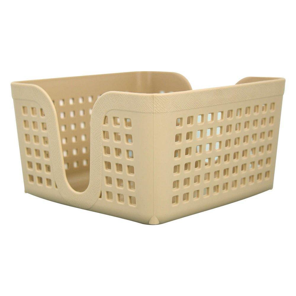 Салфетница Мультидом лофт латте 15 см квадратная, пакет