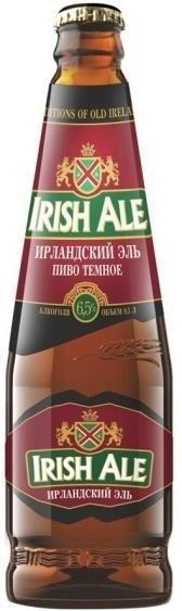 Пиво Бочкари Ирландский эль темное пастеризованное 440 мл., стекло