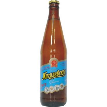 Пиво светлое Жигулевское 4,5%, 450 мл., стекло