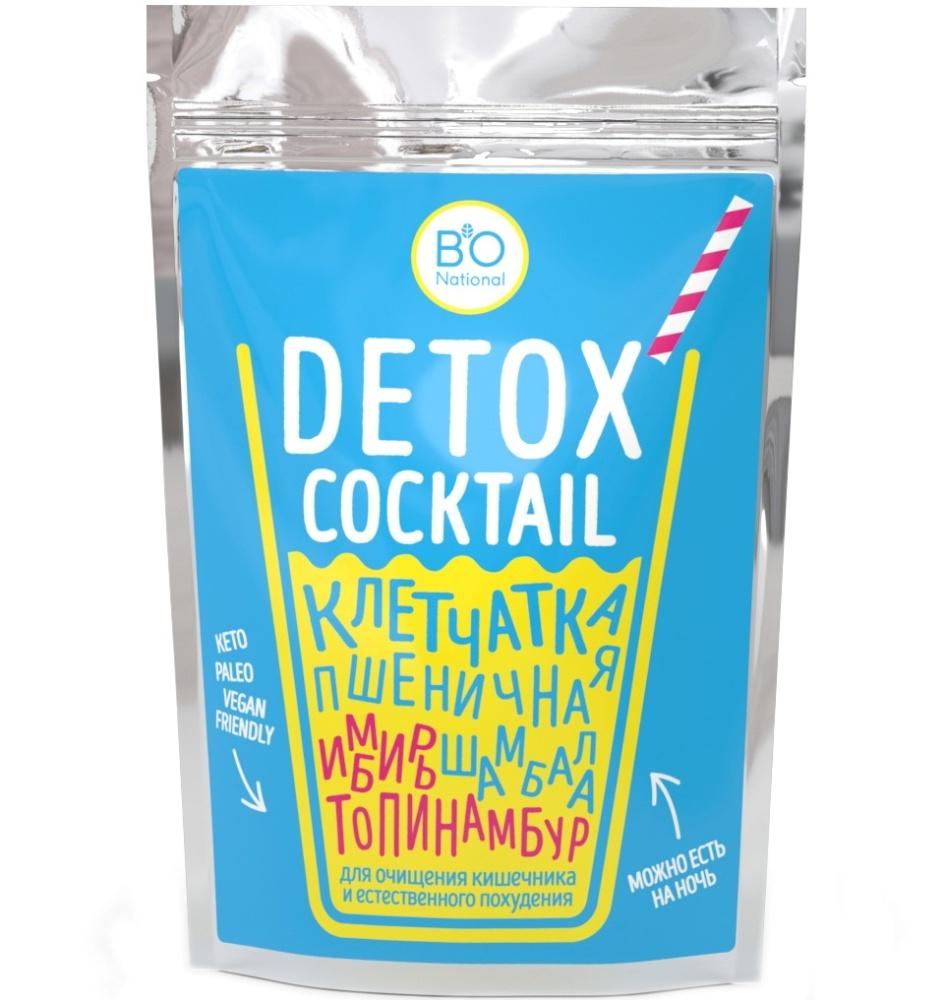 Клетчатка BIO National DETOX пшеничная (имбирь/топинамбур) 150 гр., дой-пак