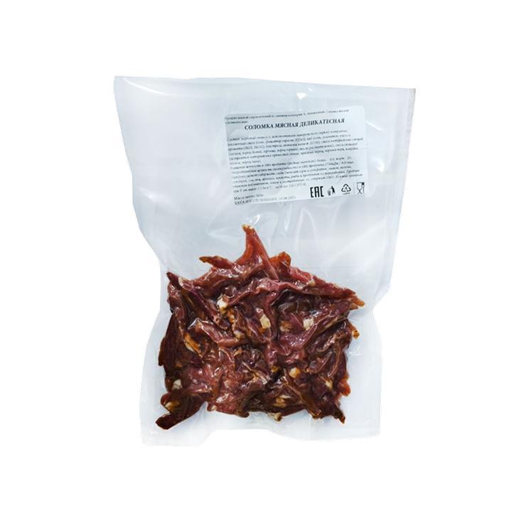 Соломка мясная Деликатесная из свинины 500 гр., вакуум
