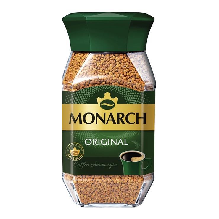 Кофе MONARCH Ориджинал растворимый сублимированный 190 гр., стекло