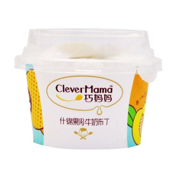 Желе Clever Mama фруктовое ассорти 85 гр., стакан