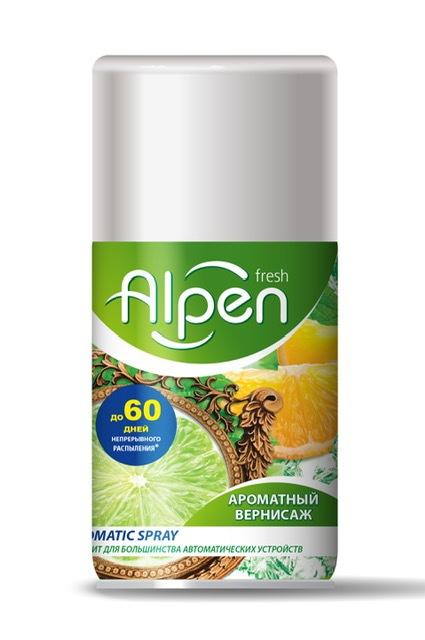 Освежитель воздуха Alpen, Fresh ароматный сменный баллон, 250 мл., баллон