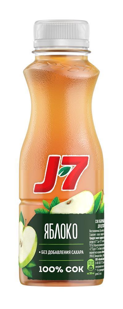 Сок J7 яблоко 300 мл., ПЭТ