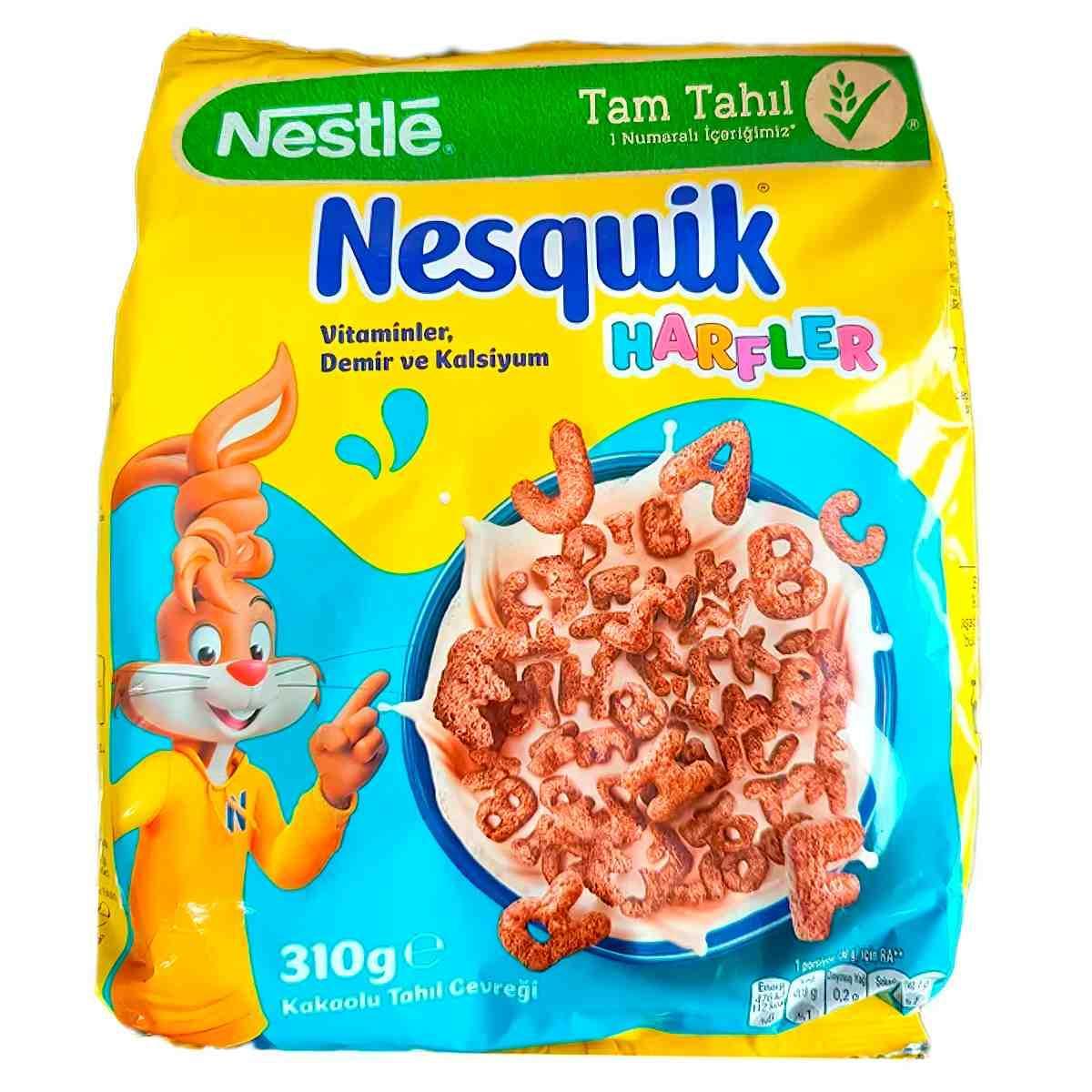 Завтрак сухой Nesquik Алфавит 310 гр., флоу-пак