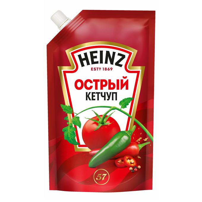 Кетчуп Heinz Острый 320 гр., дой-пак