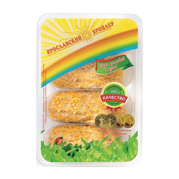 Шницель Ярославский бройлер рубленый охлажденный 430 гр., лоток