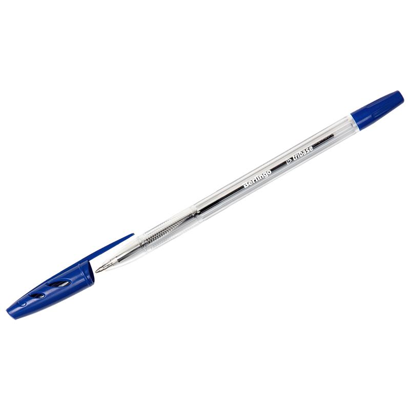 Ручка шариковая Berlingo Tribase, синяя, 1,0мм