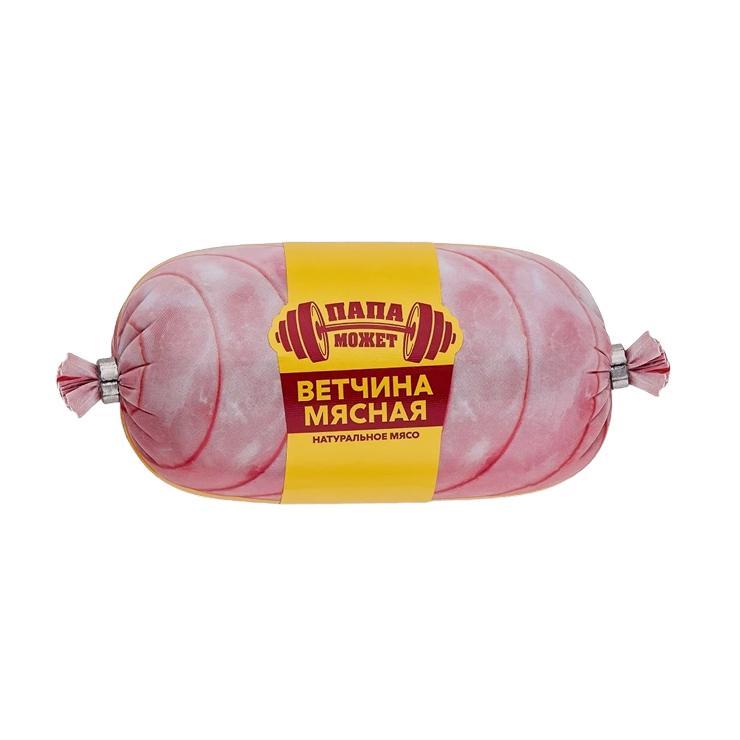 Ветчина филейная Папа Может 400 гр., оболочка