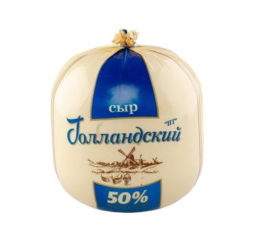 Сыр Мамонтово, Голландский БЗМЖ., 50%, 300 гр., в/у