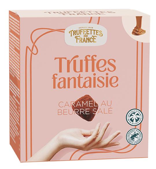 Трюфели Chocmod Truffettes de France с соленой сливочной карамелью 100 гр., картон