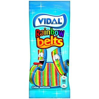 Мармелад Vidal Rainbow Belts 100 гр., флоу-пак