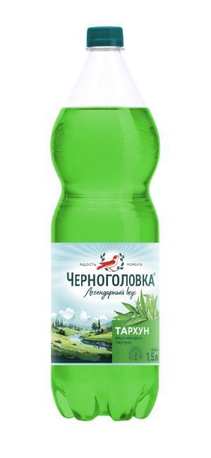 Напиток газированный Черноголовка тархун 1,5 л., ПЭТ