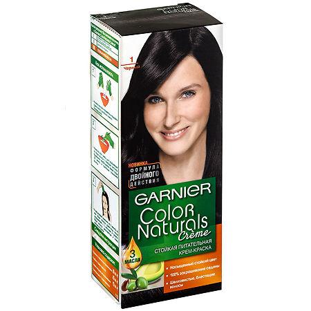 Краска для волос Garnier Color Naturals 1 черный 110 мл., картон