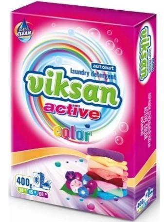 Порошок стиральный Viksan Active Color автомат 400 гр., картон