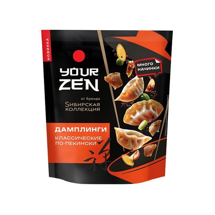 Дамплинги Сибирская Коллекция YOURZEN Классические по-пекински 270 гр., дой-пак
