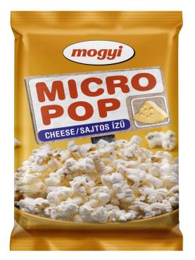 Попкорн Mogyi micropop со вкусом сыра, 100 гр., флоу-пак