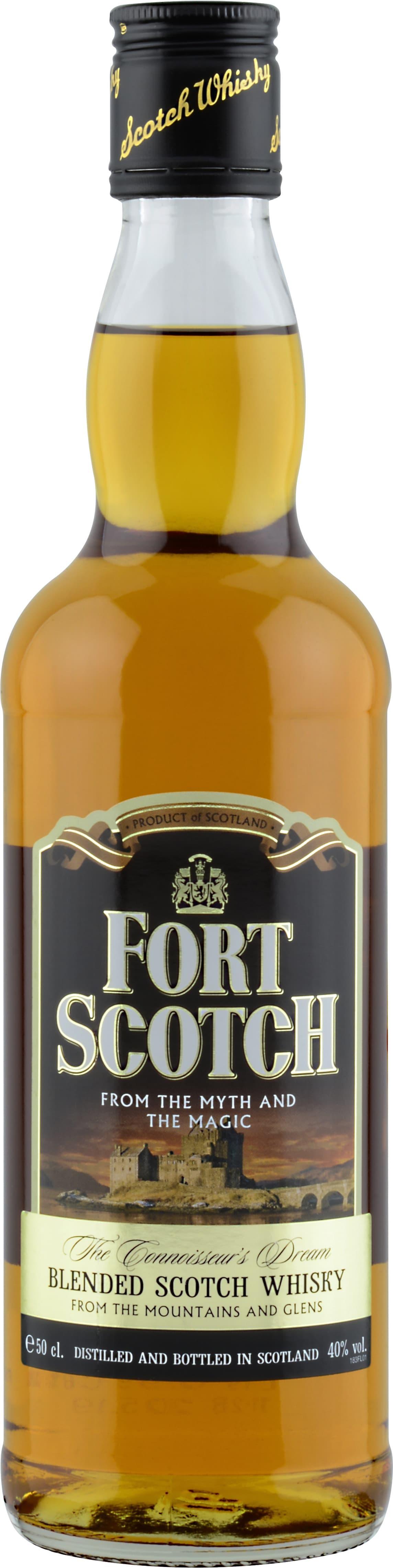 Виски шотландский Форт Скотч  (Fort Scotch) 40% 500 мл., стекло