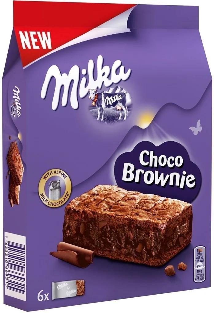 Бисквит Milka Choco Brownie 150 гр., флоу-пак