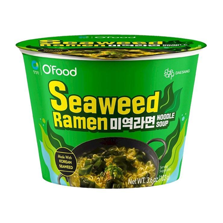 Лапша быстрого приготовления O'Food морские водоросли 103 гр., стакан