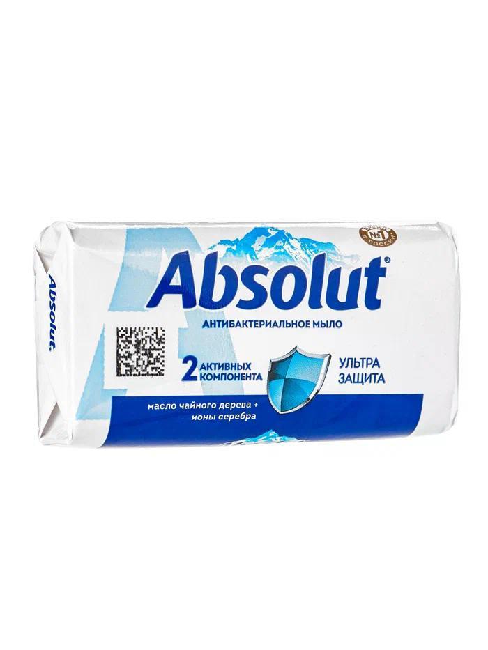 Мыло Absolut Classic Антибактериальное ультразащита 90 гр., бумага