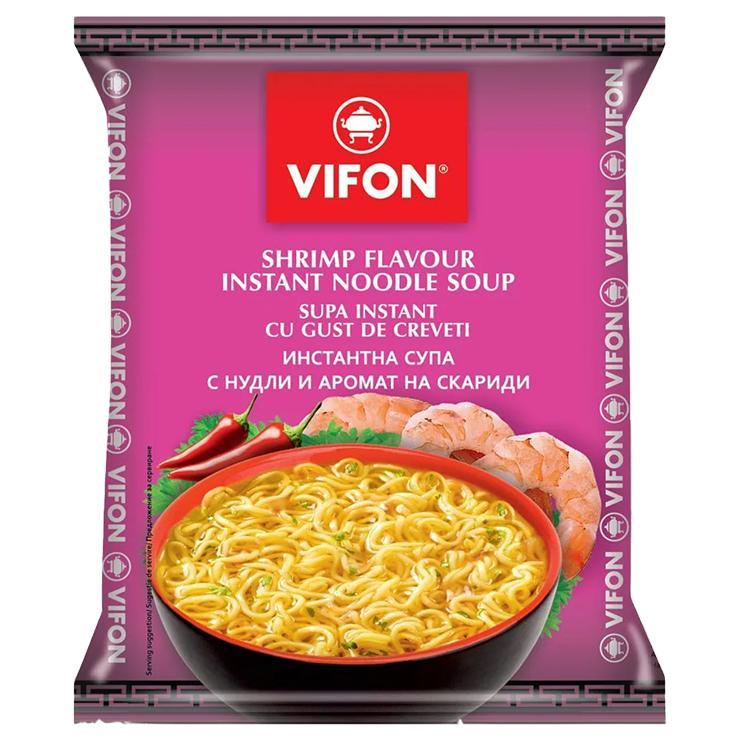 Лапша быстрого приготовления Vifon вкус креветки 60 гр., флоу-пак