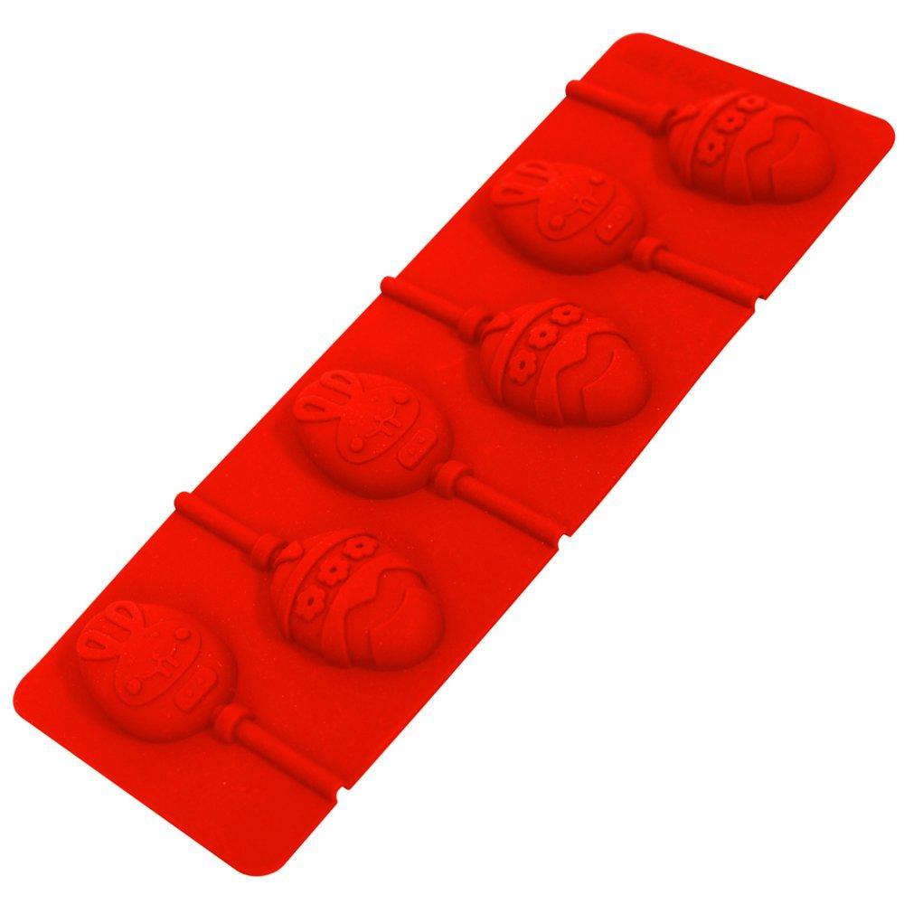 Форма для конфет в наборе с палочками Мультидом пасхальная 25,5х9,5х0,9 см., пакет