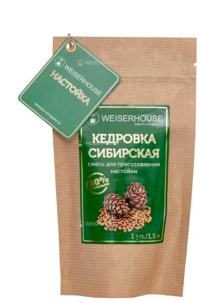 Чай Кедровка сибирская, 60 гр., дой-пак