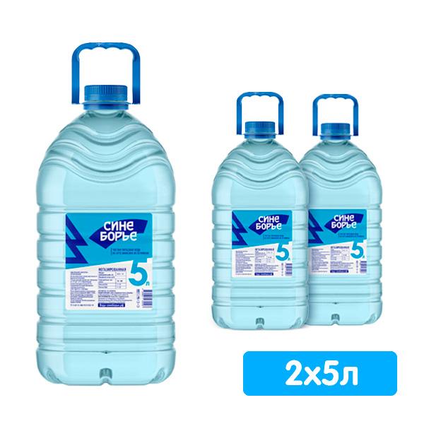 Вода негазированная Синеборье 5 л., ПЭТ